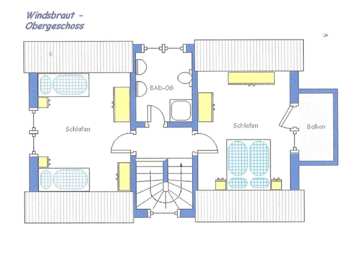 Reetdachhaus Windsbraut Vila Breege Exterior foto